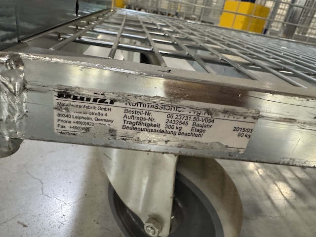 85 Stück Kommissionierwagen, Wanzl, KT3 1713– gebraucht - : lagertechnik 85 Stück Kommissionierwagen, Wanzl, KT3 1713– gebraucht - : – Bild 11