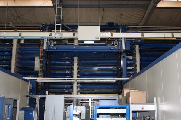 automatisches Blechlager, Stopa, für Bleche max. 1,50m x 3m, 3 To. Kassette, 299 Stellplätze, – gebraucht - : – Bild 11