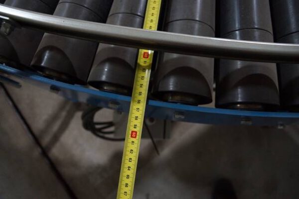 50m Fördertechnik, Rollenbahnen, unangetrieben, mit angetriebenen Kurven – gebraucht - : – Bild 11