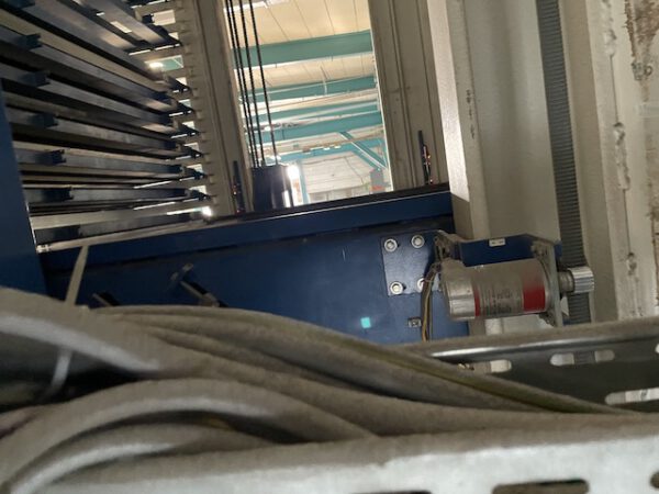 autom. Blechlagerturm, Stopa, Doppelturm für Bleche max. 1,50m x 3m, 3 To. Kassette, 36 Lagerplätze – gebraucht - : – Bild 11