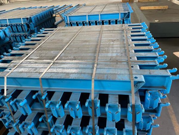 Kragarmregal, OHRA, zweiseitig, 7,40m hoch, Armlänge 1,25m, 1,20 Tonnen pro Arm, 14.641kg pro Rahmen, – gebraucht - : – Bild 11