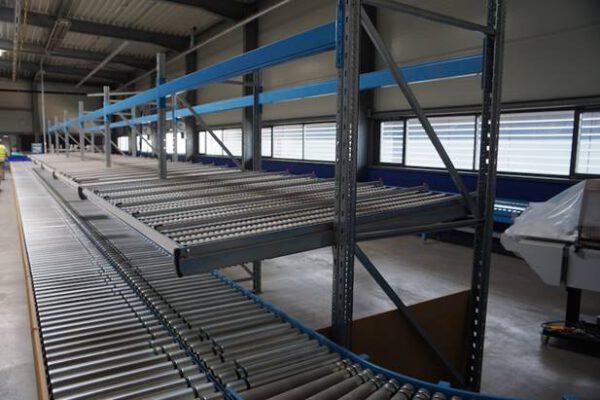 Bito Durchlaufregal bzw. Bereitstellregale, gesamt 12 Felder – gebraucht - : – Bild 11