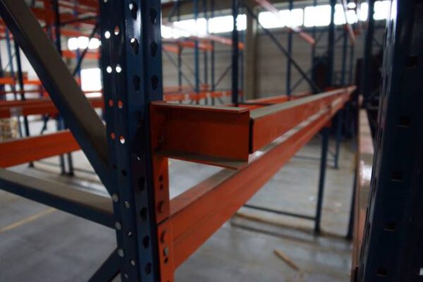 Palettenregal, Jungheinrich Hubertus, max. 1.232  Palettenstellplätze, Rahmenhöhen ca. 4,50m bis 5m, mind. 600kg pro Palette – gebraucht - : – Bild 11