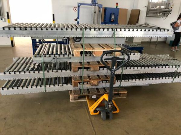 Umreifungsmaschine Mosca, Typ RO-TRS-4/1. inkl. Fördertechnik, - gebraucht - : – Bild 11