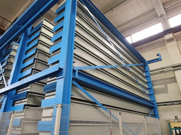 autom. Langgutlager, Kemper Storatec, für 6,50m Langgut, 5 to / Kassette, 163 Kassettenlagerplätze – gebraucht - : – Bild 11