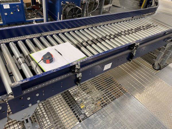 380m Fördertechnik, Gurtförderer, Steigbänder, Rollenbahnen, Kurven (Gurt und Rollenbahnen)  - gebraucht - : – Bild 12