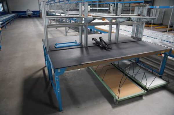 7 Stück Packtische, Arbeitstisch, Lagertisch – gebraucht - : – Bild 11