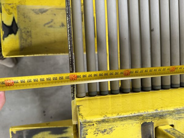 Radio-Shuttle Einfahrregal, 368 Palettenplätze, 600kg/Palette – gebraucht -: lagertechnik