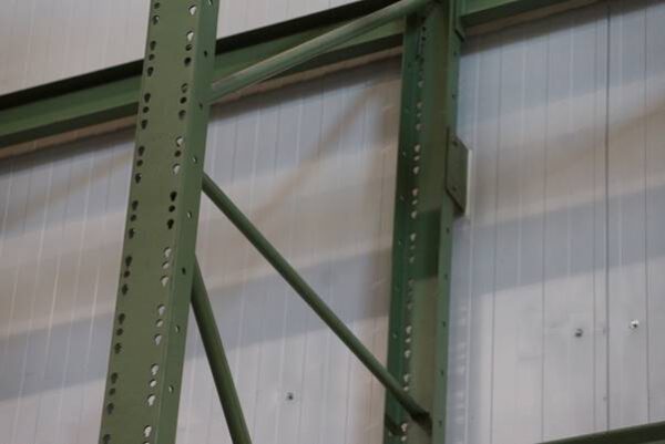 Palettenregal, max. 183 Stellplätze, ca. 7,70 bis 8,66m hoch – gebraucht - : lagertechnik