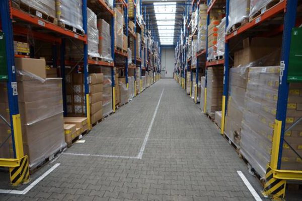 Palettenregal mit Quereinlagerung, SLP, bis zu 4.300 Stellplätze, 1.000kg / Palette, 7,50m hoch, mit Tiefenstegen– gebraucht - : – Bild 11