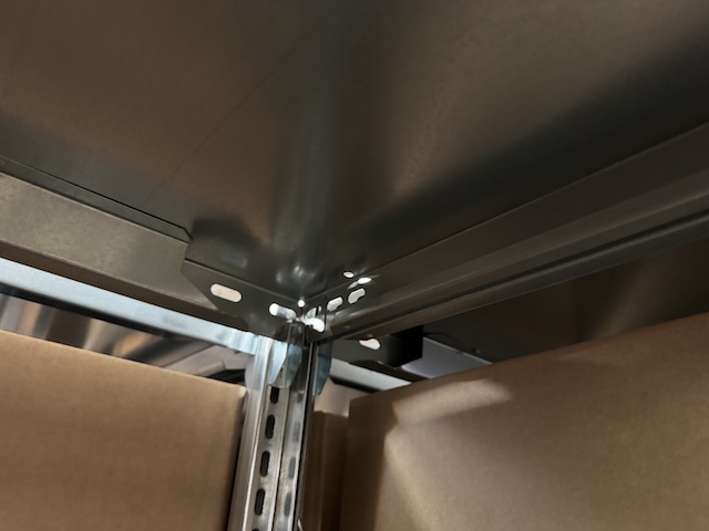 92 Felder Fachbodenregale, Hofe, Fachböden 1,30m Breite, Tiefe 0,50m, Rahmenhöhe 2,50m - gebraucht - : lagertechnik 92 Felder Fachbodenregale, Hofe, Fachböden 1,30m Breite, Tiefe 0,50m, Rahmenhöhe 2,50m - gebraucht - : – Bild 12