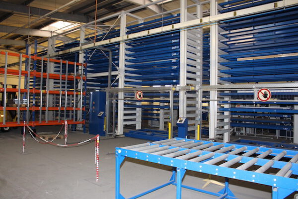 automatisches Blechlager, Stopa, für Bleche max. 1,50m x 3m, 3 To. Kassette, 299 Stellplätze, – gebraucht - : – Bild 12