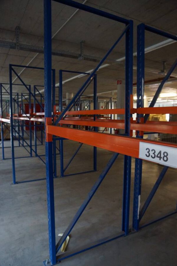 Palettenregal, SLP, max. 184 Palettenstellplätze, Rahmenhöhen ca. 2,72m – gebraucht - : – Bild 12
