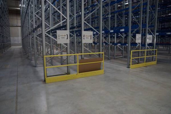Palettenregal, SSI Schäfer, max. 13.200 Palettenstellplätze, Rahmenhöhen ca. 9,80m bis ca. 10,80m, 800kg pro Palette – gebraucht - :   lagertechnik