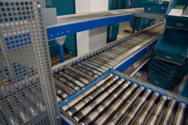 Komplette Fördertechnikanlage, ca. 200m, Rollenbreite 40 und 60cm - gebraucht - : – Bild 12