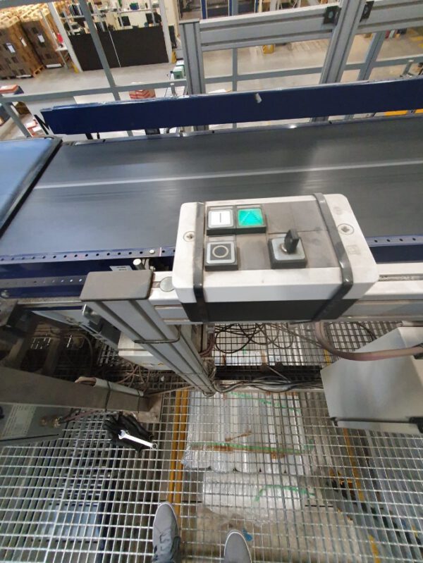 Große Fördertechnikanlage ca. 700m Fördertechnik, inkl. Schuhsorter, Ambaflex Höhenförderer, Packplätzen, Waagen, Scanner, Ersatzteilpaket, Scherenrollenbahnen, etc. - gebraucht - : – Bild 75