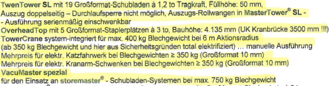 Storemaster Regal, Master Tower SL 19, Auszug doppelseitig mit Kran 6m – gebraucht - : lagertechnik Storemaster Regal, Master Tower SL 19, Auszug doppelseitig mit Kran 6m – gebraucht - : – Bild 12
