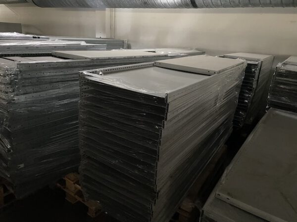 500 Felder Fachbodenregale, Meta, 1,30m x 0,60m - gebraucht - : – Bild 12
