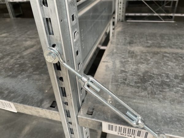 1.500 Felder Fachbodenregale, SSI Schäfer R3000, 1,30m x 0,60m, Rahmenhöhe ca. 2,23m - gebraucht - : – Bild 12