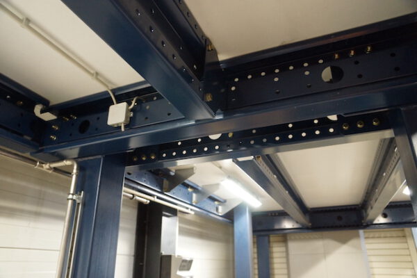 Lagerbühne, Bodenebene plus 2 Ebenen, 500kg/m2, Grundfläche 56m – gebraucht - : – Bild 13