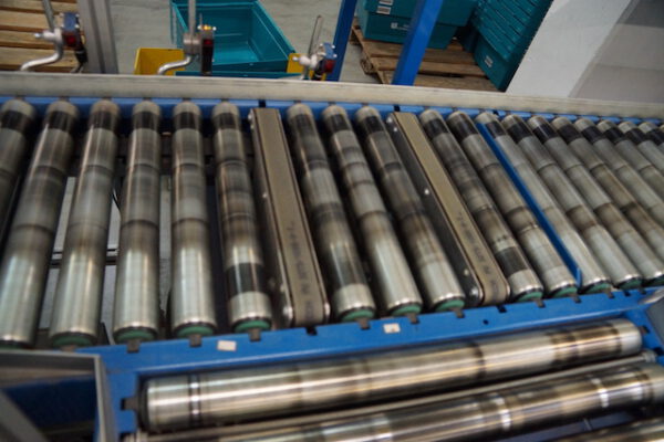 Komplette Fördertechnikanlage, ca. 200m, Rollenbreite 40 und 60cm - gebraucht - : – Bild 13