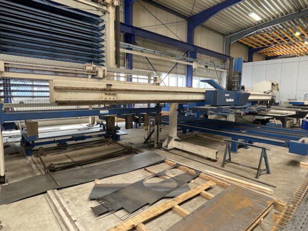 automatischer Blechlagerturm, Stopa, Einzel bzw. Doppelturm, für Bleche max. 1,50m x 3m, 3 To. Kassette, 49 Lagerplätze – gebraucht - : – Bild 13