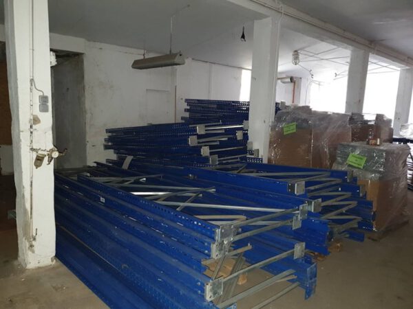 Palettenregal, SLP, Rahmen 1,66 bis 4m, viele Traversen – gebraucht - : – Bild 13