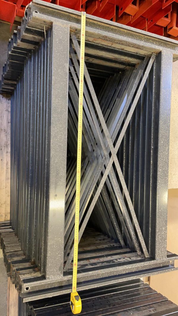Kragarmregale, sipag, ein- und zweiseitig, 1.000kg / Arm, Höhe 5,50m, eingehängte Arme – gebraucht - : – Bild 14