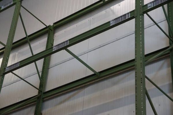 Palettenregal, max. 183 Stellplätze, ca. 7,70 bis 8,66m hoch – gebraucht - : lagertechnik