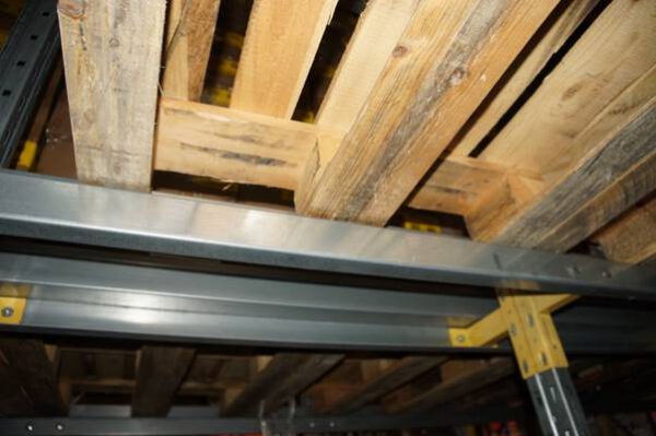 3 x Einfahrregale, gesamt ca. 216 Palettenplätze, max. 800kg pro Palette – gebraucht - : – Bild 15