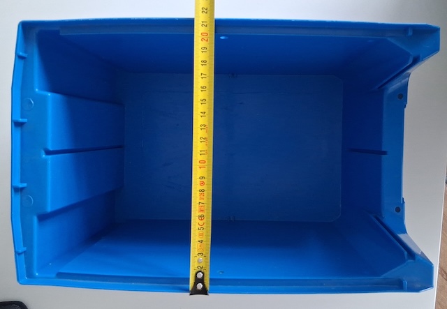 1.000 – 1.500 Stück, Sichtlagerkästen, L: 350mm, B: 210mm, H: 200mm - gebraucht - : lagertechnik 1.000 – 1.500 Stück, Sichtlagerkästen, L: 350mm, B: 210mm, H: 200mm - gebraucht - : – Bild 2