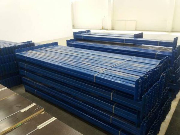 Palettenregale mit Kragarmebenen (Kommissionierebenen), ca. 5,50m bis 6m hoch, 770kg/Palette, ideal für Baumärkte oder sonstige Ladenbauanforderungen – gebraucht – : – Bild 7