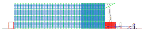 ATL, bzw. AKL (autom. Tablarlager, bzw. Kleinteilelager) ca. 10.488 Stellplätze, 100kg Fachlast – gebraucht - : lagertechnik