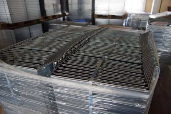 Fachbodenregale, Regatix bzw. METALSISTEM, Super 1-2-3, Regaltiefe ca. 50cm, Feldlänge 1,20m, gesamt ca. 1.000 Felder – gebraucht - : – Bild 14