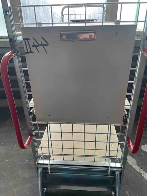 25 Stück Rollwagen, Kommissionierwagen, Wanzl - gebraucht - : – Bild 14