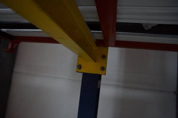 Kragarmregale u.a. für Langgutprofile etc., ein- und zweiseitig, Armlängen 1,20m und 0,90m, Rahmenhöhen ca. 8,50m, 1,5 to. Fachast – gebraucht - : – Bild 14