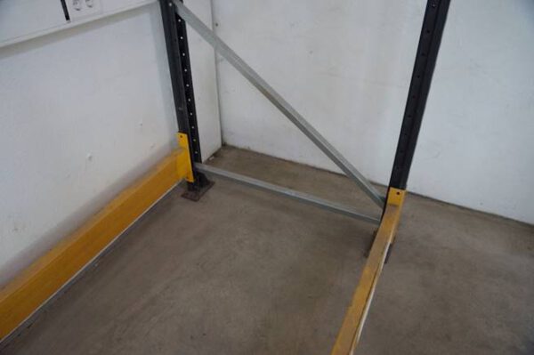 Palettenregal, Rahmenhöhe 5,70m. mind. 500kg / Palette, max. 399 Stellplätze – gebraucht - : – Bild 14
