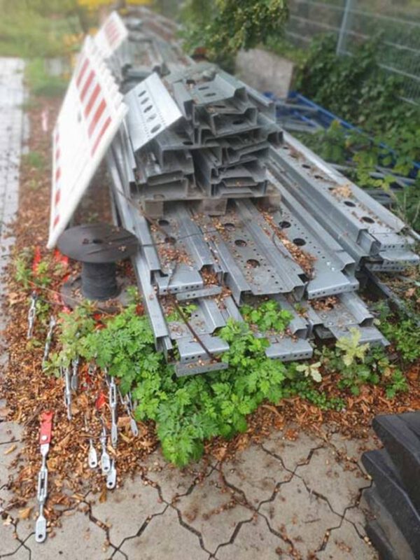 Systembau-Lagerbühne, ca. 350m2 mit Spanplatten, 500kg/m2 – gebraucht - : – Bild 14