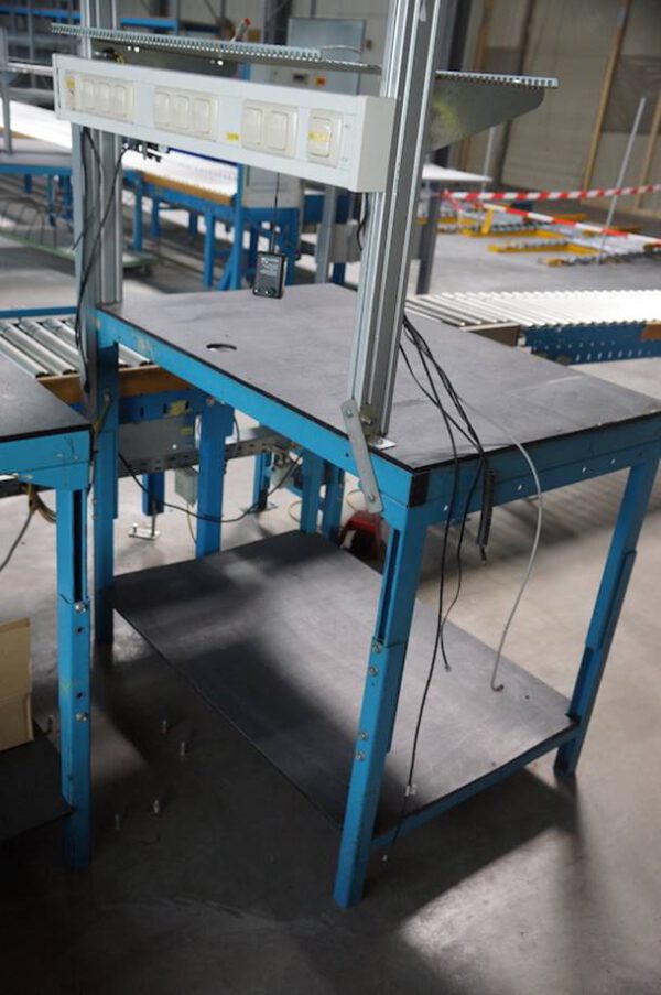 7 Stück Packtische, Arbeitstisch, Lagertisch – gebraucht - : – Bild 14