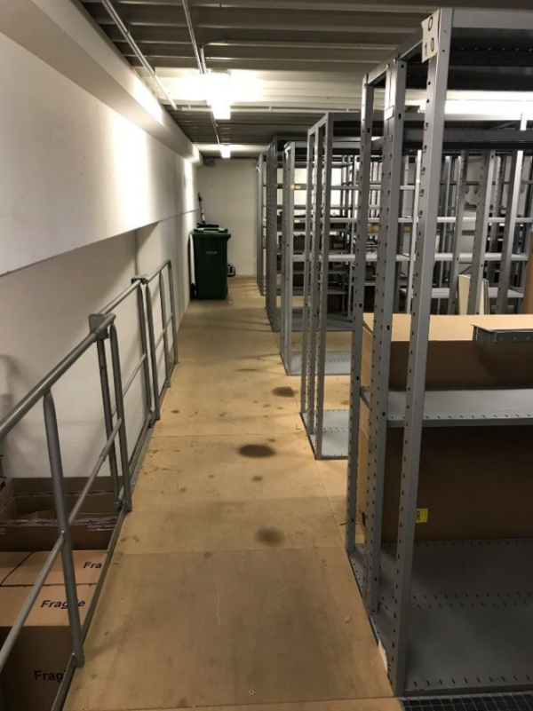 Fachbodenregalanlage, SSI Schäfer Regalanlage R 4000, 2 Ebenen – gebraucht - : – Bild 15