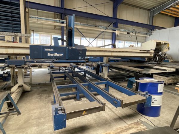 automatischer Blechlagerturm, Stopa, Einzel bzw. Doppelturm, für Bleche max. 1,50m x 3m, 3 To. Kassette, 49 Lagerplätze – gebraucht - : – Bild 15