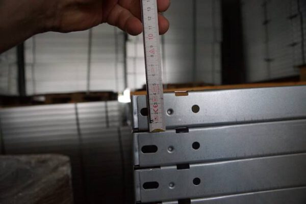 über 1.800 Felder Fachbodenregale, Regalwerk / Berger, Typ Bert, 1m und 1,28m x 0,50m, 150kg, verschiedene Höhen 2m / 2,32m und 2,50m, ca. 9.240 Stück Fachböden – teils Neuware teils gebraucht - : – Bild 15
