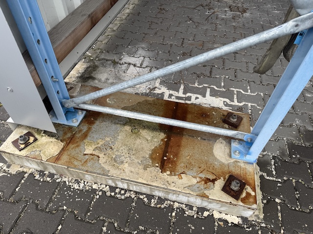 Regalhalle bestehend aus Kragarmregalen und Palettenregalen, OHRA, Grundfläche ca. 867m2 – gebraucht - : lagertechnik Regalhalle bestehend aus Kragarmregalen und Palettenregalen, OHRA, Grundfläche ca. 867m2 – gebraucht - : – Bild 59