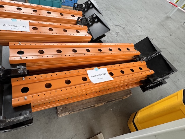 134 Stück, Flankenschutz / Rahmenschutz / Anfahrschutz / Leitplanke für Palettenregale, Einzelreien und Doppelreihen, Nedcon - gebraucht - : lagertechnik 134 Stück, Flankenschutz / Rahmenschutz / Anfahrschutz / Leitplanke für Palettenregale, Einzelreien und Doppelreihen, Nedcon - gebraucht - : – Bild 3
