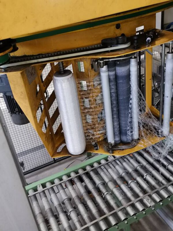 autom. Stretchwickler, Palettenwickler mit Fördertechnik– gebraucht - : – Bild 16
