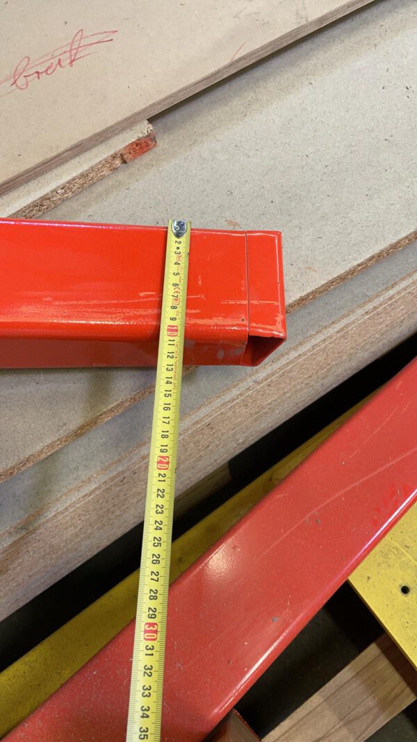 Kragarmregale, sipag, ein- und zweiseitig, 1.000kg / Arm, Höhe 5,50m, eingehängte Arme – gebraucht - : – Bild 16