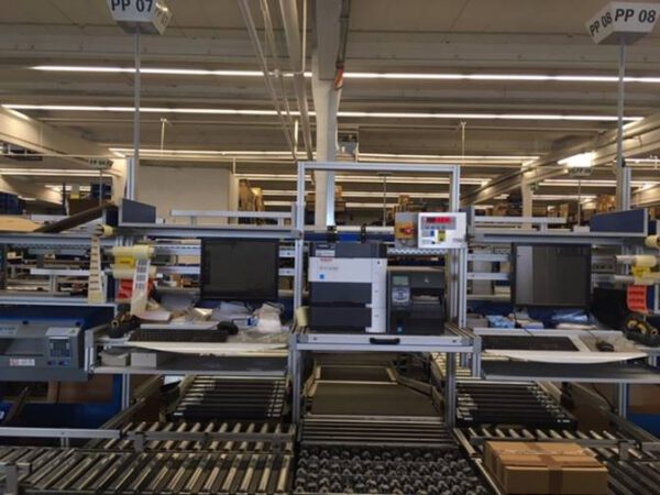 niedriges AKL (Automatisches Kleinteilelager) mit 33.792 Stellplätze (7 Gassen) - gebraucht - : – Bild 16