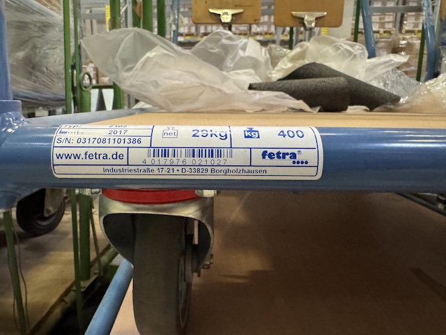 20 Stück Transportwagen / Magazinwagen, Fetra – gebraucht - : lagertechnik 20 Stück Transportwagen / Magazinwagen, Fetra – gebraucht - : – Bild 16