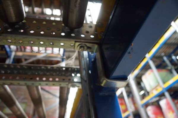 Durchlaufregal (FiFo), SSI Schäfer, gesamt ca. 640 Palettenplätze, max. 900kg pro Palette – gebraucht - : – Bild 15