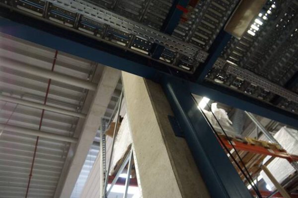 Stahlbau-Lagerbühne, ca. 480m2 mit Gitterrosten – gebraucht - : – Bild 16